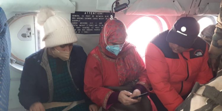 4 Patients Airlifted from Tangdhar Amid Closure of Sadhna Road