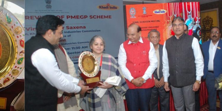 J&K Bank wins best performance award for implementing PMEGP in North India
