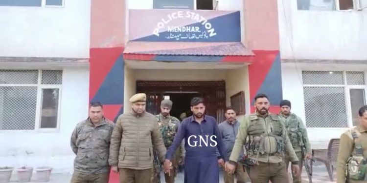 Army Hands Over PaK National to Police