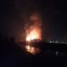 Fire Continues To Rage At Bone and Joint Hospital Barzulla