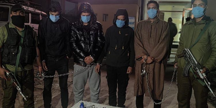 4 OGWs Arrested, As Many Grenade Recovered In Srinagar: Police