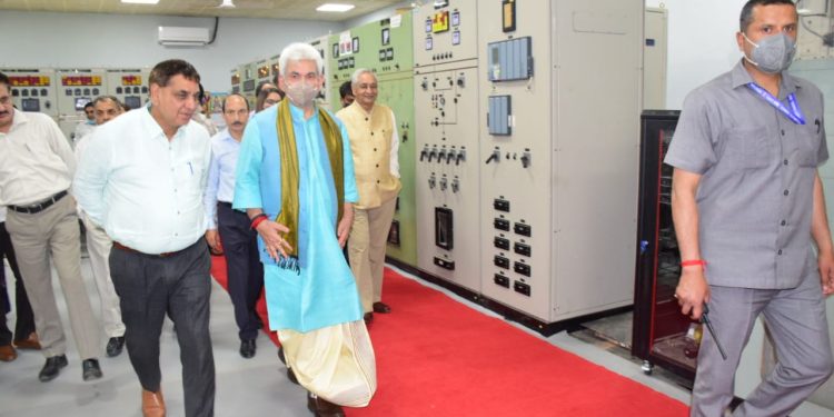 Lt Governor Manoj Sinha dedicates 06 Power Infrastructure Projects worth Rs 64.10 crore to the public