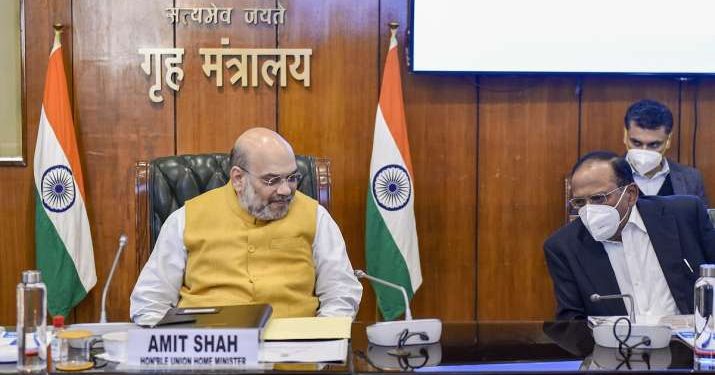 Amit Shah reviews security situation of J&K in Jammu