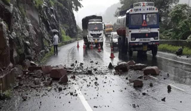Highway Reopens After Landslide Halts Traffic For Hours