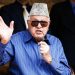 Farooq underlines urgency of better road connectivity in J&K