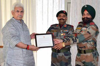 Engage, motivate youths towards nation-building: LG To Armed Forces