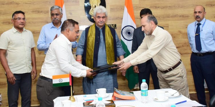 J&K Govt inks MoU with National Highways Logistics Management Limited for development of ropeway networks, as alternate solution of mobility, to improve connectivity to remote habitations on higher reaches