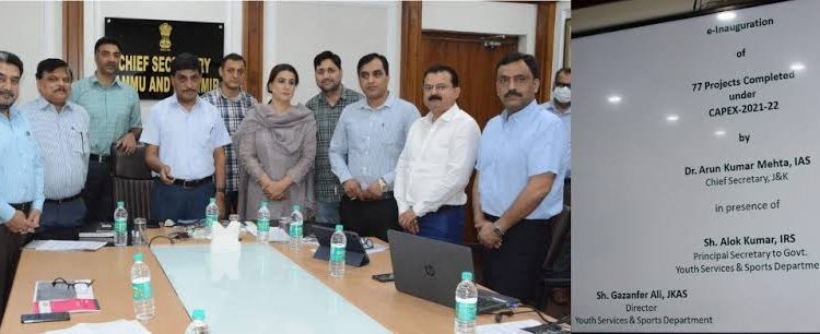 CS e-inaugurates 77 sports projects, dedicates them to youth