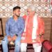Lt Governor meets Cricketer Umran Malik & his family