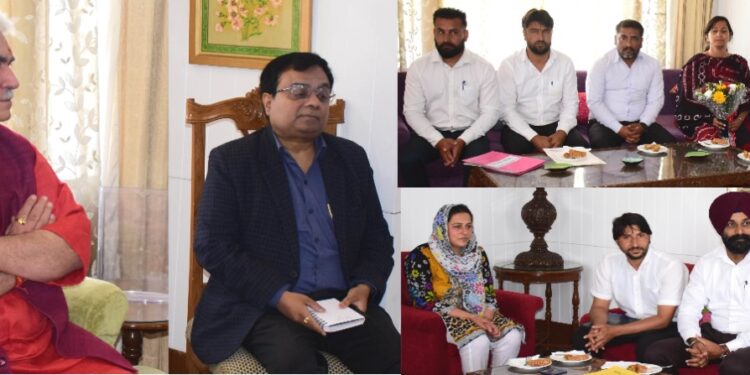 Joint delegation of Rehbar-e-Khel and Rehbar-e-Janglat calls on Lt Governor