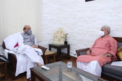 LG meets Defence Minister