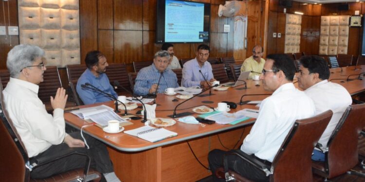 Atal Dulloo chairs meeting to discuss implementation of horticulture schemes in J&K under NHB