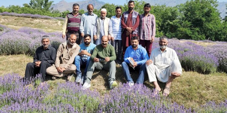 Director Agriculture Kashmir visits SMF Sirhama