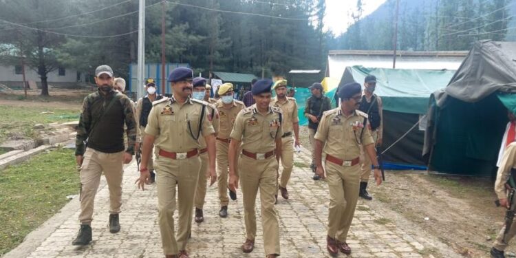 Police post, CRPF and army camps established at Chandanwari