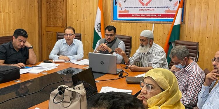 NHM (J&K) reviews Viral Hepatitis Control Programme