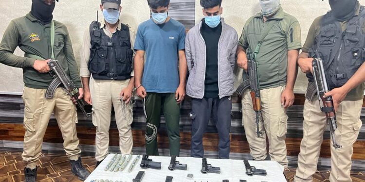 5 Hybrid Militants Arrested in Srinagar, Sopore: Police