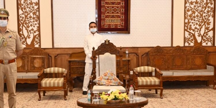 Satish Chandra takes oath as Chairman of J&K PSC