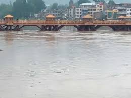 Jhelum Crosses Flood Alarm Mark Of 18-ft At Sangam In South Kashmir