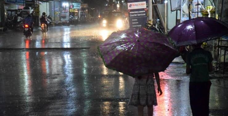 Rain Brings Temp Down In Kashmir, Jammu Swelters