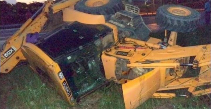 JCB turns turtle in Shopain, operator killed