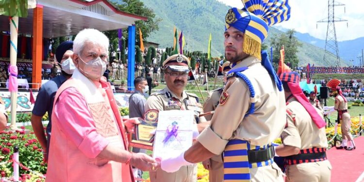 Attestation-cum-Passing Out Parade of Constables Held at PTC Manigam