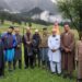 Director Agriculture Kashmir visits Agrostology farm Aru, Anantnag