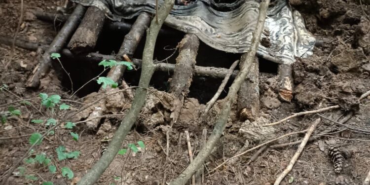 Hideout Busted in Baramulla, Blankets and other Logistics recovered