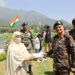 Army Commander Visits LoC Areas, Reviews Overall Security In Kashmir