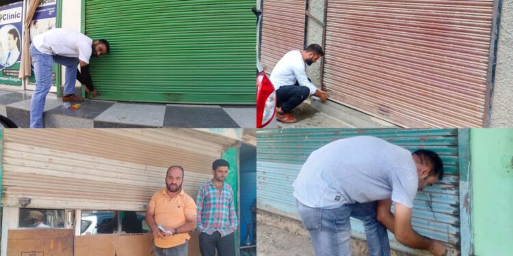 02 Medical shops sealed, 3 licenses suspended for violation at Budgam