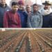 Director Agriculture Kashmir visits Vegetable farm Sumbal, Bandipora