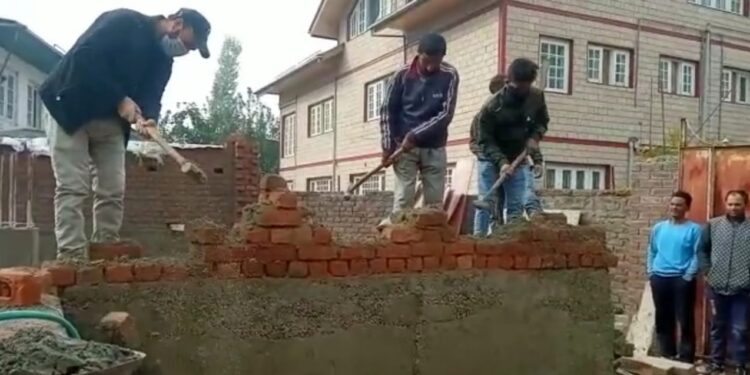 LCMA conducts major demolition drive in Srinagar Areas