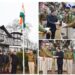 Div Com Kashmir unfurls National Flag at Office Premises