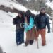 Locals Ferry Male Patient On Stretcher As Authorities ‘Yet To Clear Road of Accumulated Snow’ on Road Connecting Jumagund to Zurhama in Kupwara