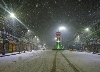 Kashmir braces for 7-day cloudy, wet weather from weekend