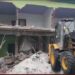 Commercial structure of ex-minister demolished in Shopian
