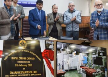 CS inaugurates Rs 8.5 Cr Digital Cath Lab For SKIMS