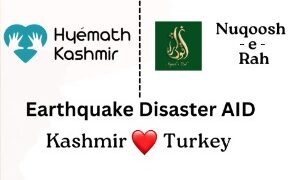 Himmat-e-Mardaan, Madad-e-Khudaa’: ‘Hyemath Kashmir’ in Unison with ‘Nuqoosh-e-Rah’ Scramble to Enhearten Türkiye Quake Victims