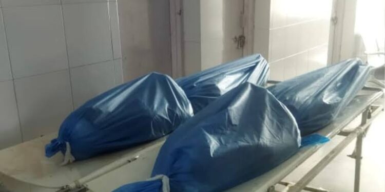 4 Days On, Mortal Remains Of 3 Tangdhar Natives Lie At DH Hospital Handwara