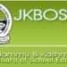 JKBOSE Announces Date Sheet For 10th,11th &12th Exams