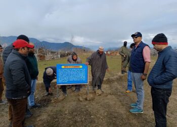 NIA Attaches Property of late Hizb Commander in Kralpora Kupwara