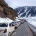 Vehicular Traffic in Sonamarg Halted After Landslide