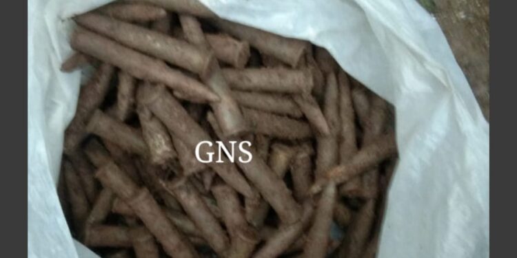 6 rusted grenades, 127 Pika rounds recovered in Rajouri