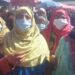 School Education Department Sweepers Seeking Regularisation Hold Protest in Sopore