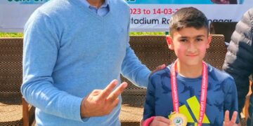 5th Grader Muhammad Qais Wins J&K Sub-Junior Soft Tennis Championship