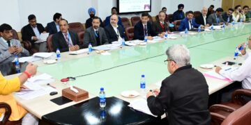 Lt Governor chairs high-level meeting of Public Sector Banks, Administrative Departments & other Financial Institutions