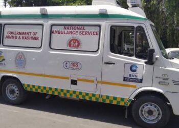 2 persons die after hit by ambulance near children’s hospital Bemina