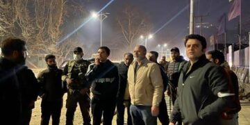 Div Com Kashmir takes late night tour of City