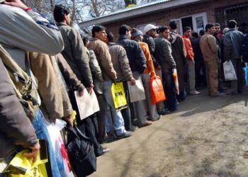 With 17.1% J&K Features on 4th Spot of CMIE’s Unemployment Graph for February Month