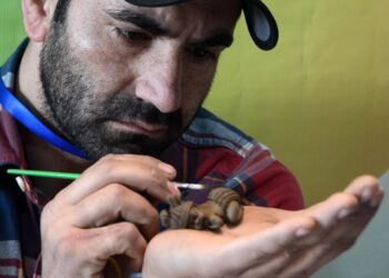 Tale of Talent & Potential: Mohammad Suhail Khan, Pulwama’s Specially-abled Artist Setting A Strong Precedent