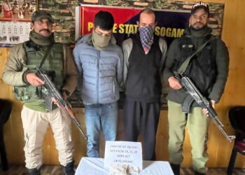 Govt Employee Among 2 Apprehended With Narcotics in Sogam
